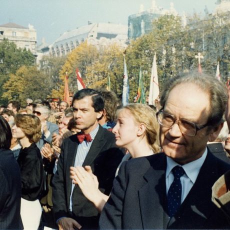 USAs ambassadør Mark Palmer var i gatene 23. oktober 1989 da Ungarn proklamerte sin uavhengighet.