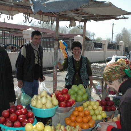 Market in Azerbaijan.